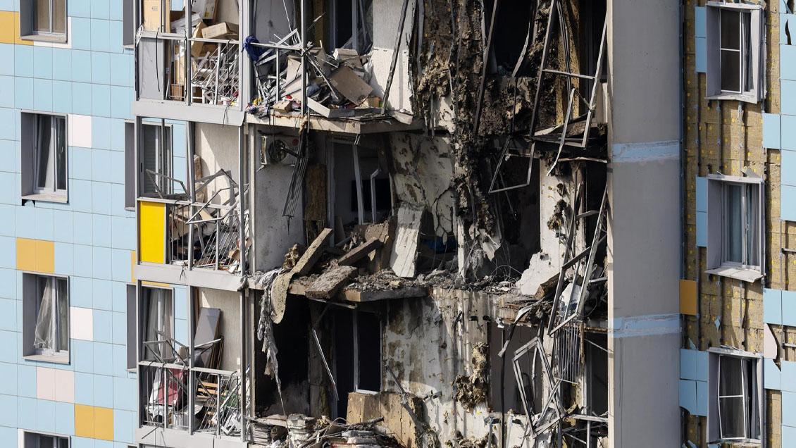 Ucrania atacó a Rusia: Fragmentos de dron impactaron en afueras de Moscú