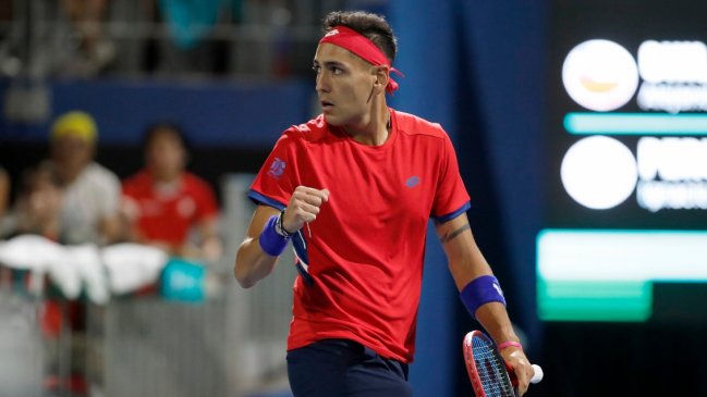 Alejandro Tabilo en la previa de Copa Davis: Hay que entrar a luchar todos los puntos.