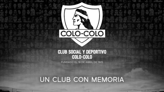 Colo Colo recordó a víctimas de la dictadura
