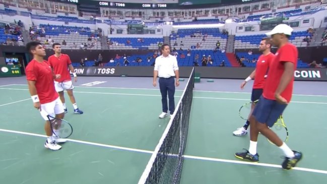 Barrios y Soto dieron dura lucha antes de caer ante los subcampeones olímpicos en Copa Davis