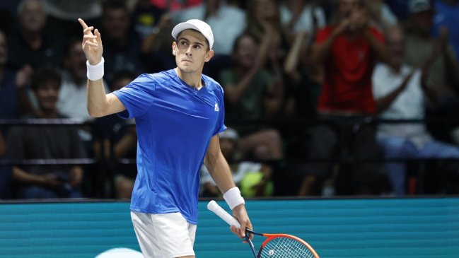 Arnaldi selló ante Monteiro el triunfo de Italia ante Brasil en la Copa Davis