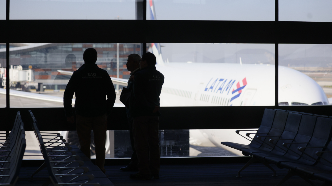 Paro de trabajadores: Aeropuerto Nuevo Pudahuel funciona con normalidad