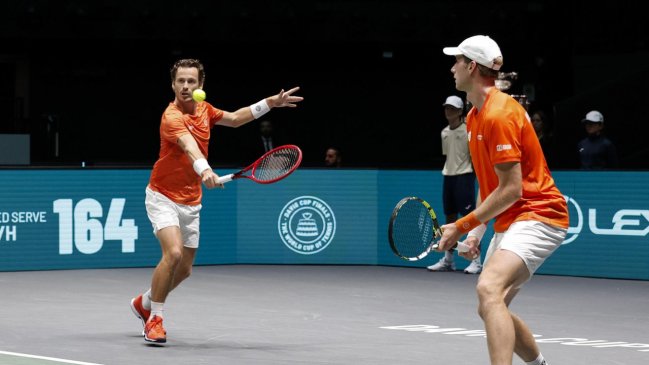 Países Bajos remontó ante Brasil en la Copa Davis y se ilusiona con las Finales