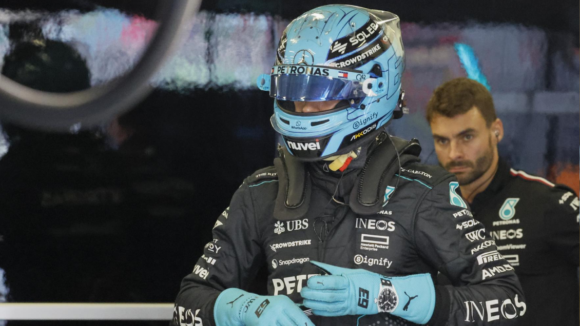 George Russell comandó el tercer y último libre del GP de Azerbaiyán