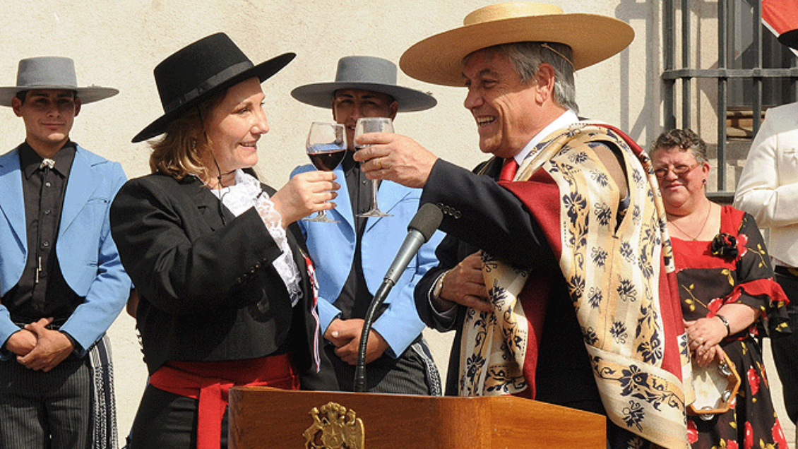 Cecilia Morel compartió el registro de la última celebración de Sebastián Piñera en Fiestas Patrias