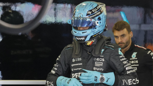 George Russell comandó el tercer y último libre del GP de Azerbaiyán