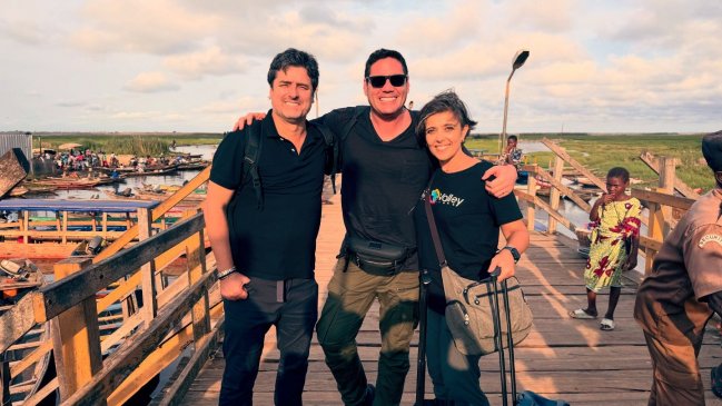 Socios por el Mundo volvió a África con viuda de Toni Espadas: 