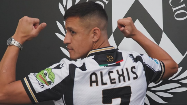 Alexis Sánchez no fue inscrito por Udinese en la lista de la Serie A