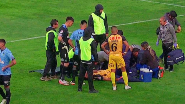 Joven jugador de Coquimbo Unido se lesionó de gravedad en el duelo frente a O'Higgins