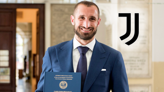 Giorgio Chiellini regresó a Juventus de Turín con un cargo directivo