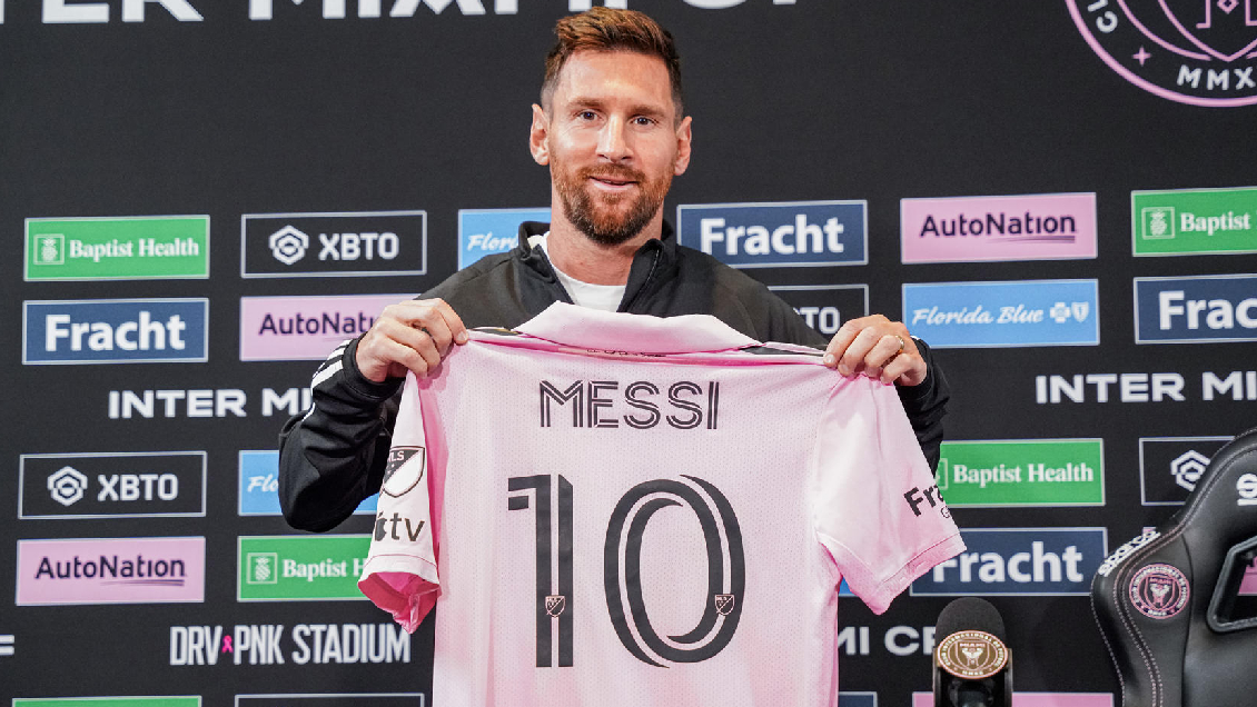 Messi repitió como la camiseta más vendida de la MLS