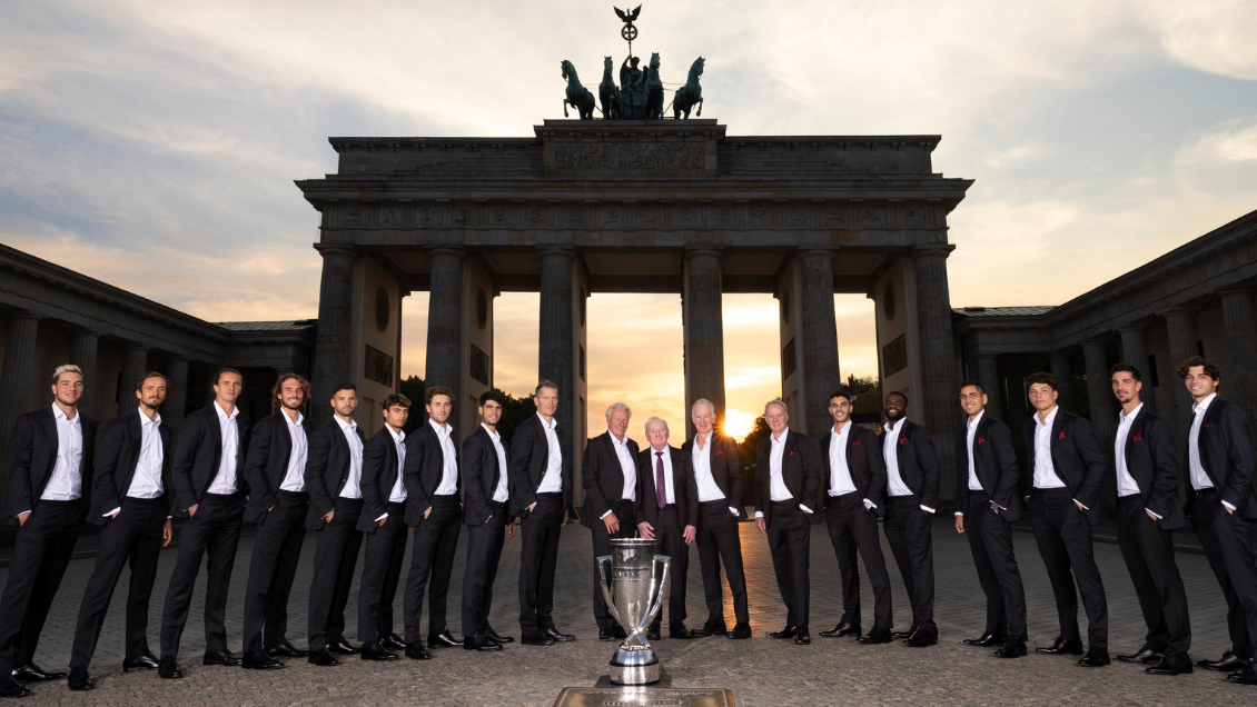 Alejandro Tabilo protagonizó la presentación oficial de la Laver Cup 2024