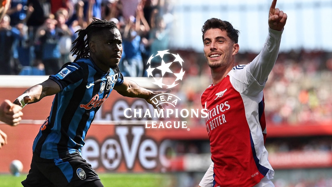 Atalanta y Arsenal medirán fuerzas en el cierre de la jornada inicial de la Champions