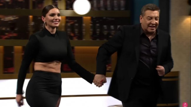 Julio César Rodríguez y Faloon Larraguibel fueron captados juntos