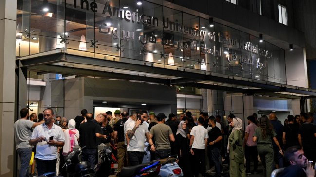 Explosiones en el Líbano dejan 26 muertos y más de 3.000 heridos