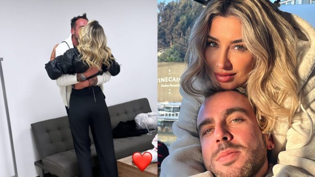 Camila Andrade tuvo romántico reencuentro con Francisco Kaminski