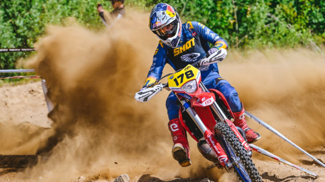 Benjamín Herrera ganó una nueva fecha del Enduro FIM Chile