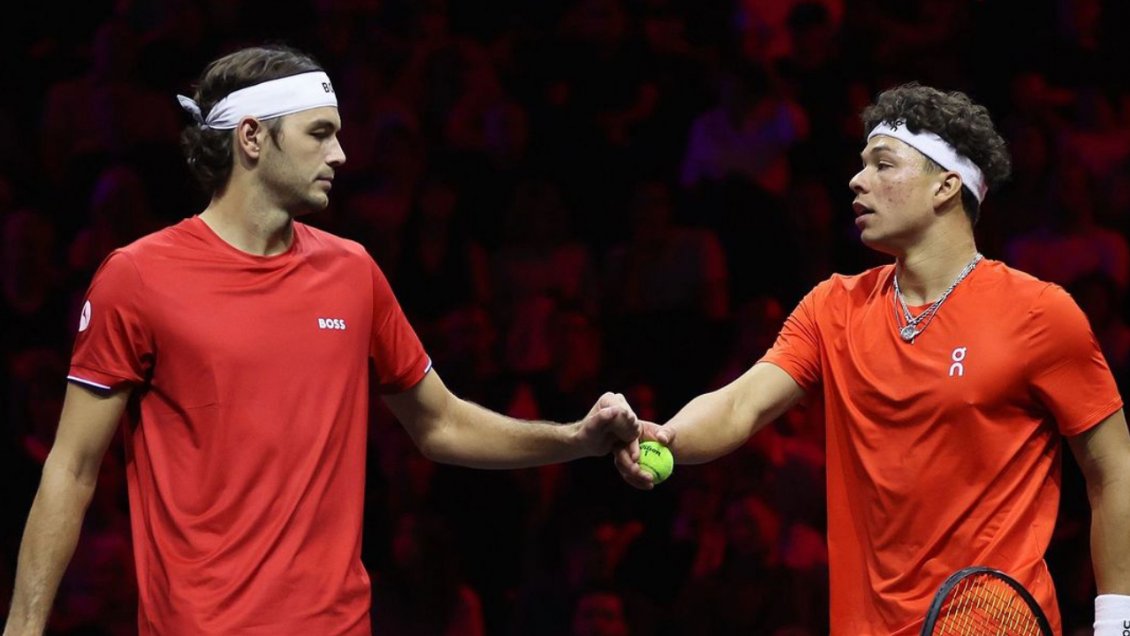 Fritz y Shelton tumbaron a Alcaraz y Zverev e igualaron la serie en la Laver Cup