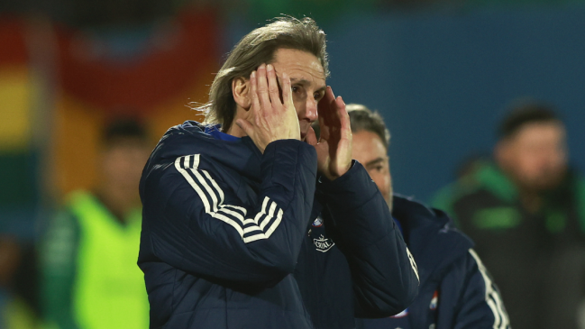 Gareca admitió crisis de La Roja: Deportivamente, no la estoy pasando bien