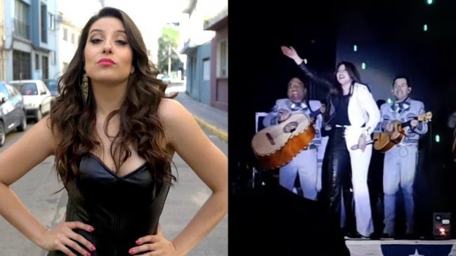 María José Quintanilla sufrió percance durante show en Fiestas Patrias