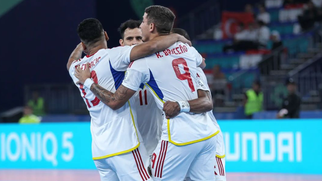 Venezuela eliminó a España y dio la sorpresa en el Mundial de Futsal
