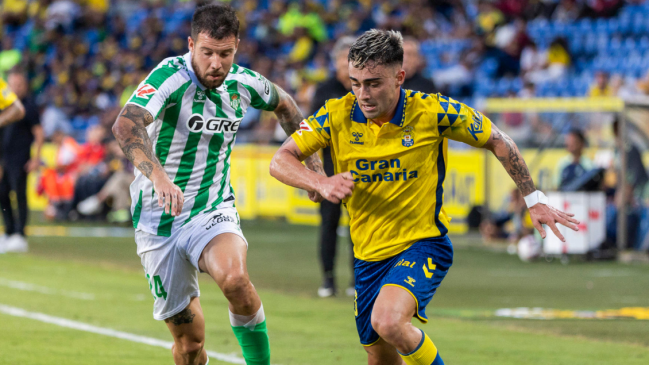 Betis obtuvo un amargo empate ante Las Palmas y alargó su mala racha de visitante