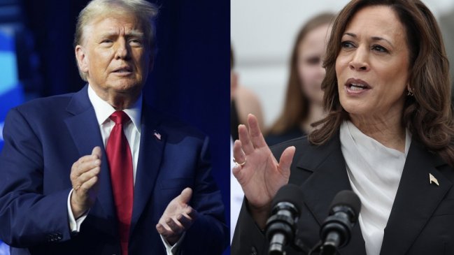 Harris desafió a Trump por frontera e inmigración: 