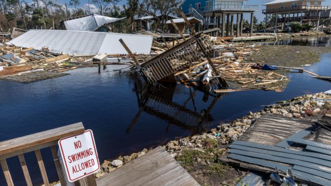 Huracán Helene deja más de 50 de muertos en EEUU