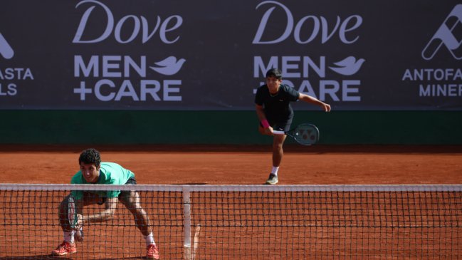 Matías Soto y Mateus Alves fueron campeones de dobles en Antofagasta