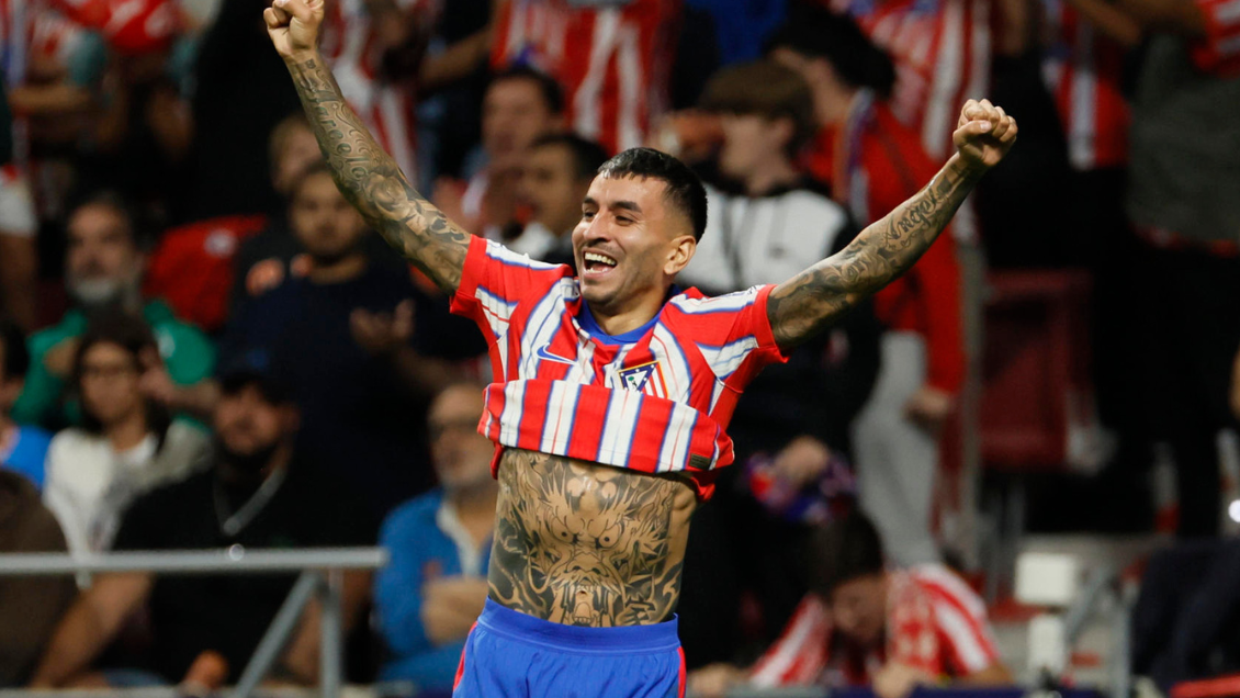 Correa rescató a Atlético en accidentado derbi ante Real Madrid