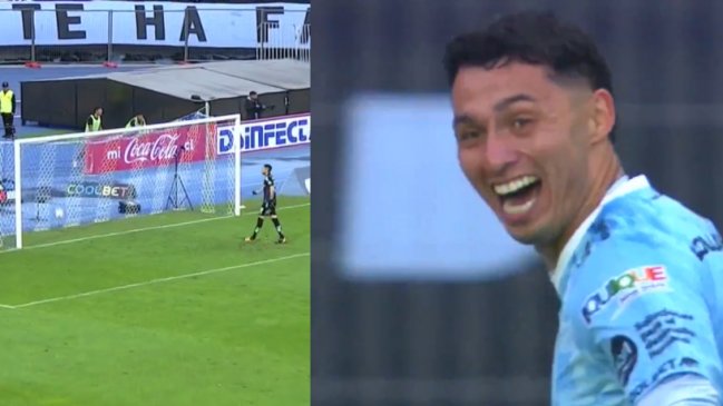 [VIDEO] ¡Tremendo! El golazo de Joaquín Moya ante Universidad de Chile