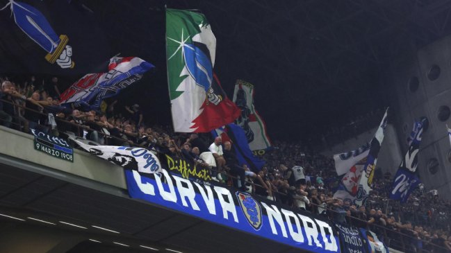 Policía desmanteló organizaciones criminales en hinchadas de Inter y AC Milan