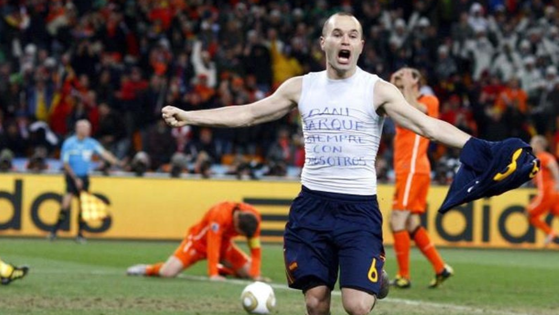 Iniesta dirá adiós como jugador en un evento en la America's Cup Experience