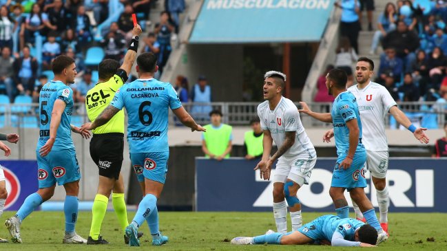 Tribunal de Disciplina dio a conocer castigo a Leandro Fernández por su expulsión ante Iquique