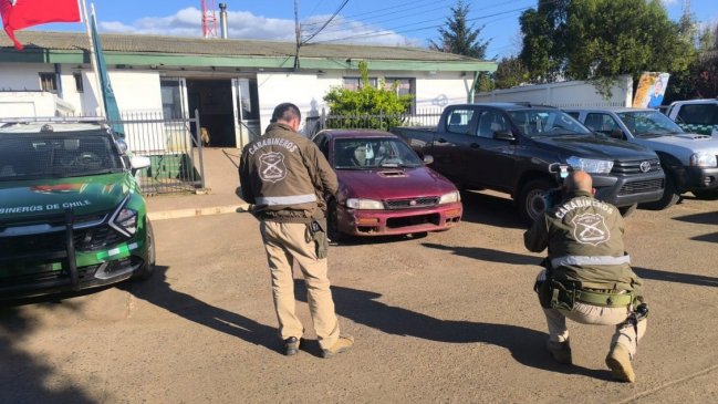 Collipulli: Carabineros dispararon a delincuentes que intentaron atropellarlos