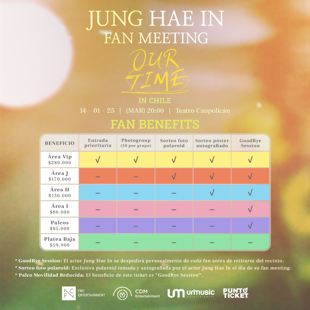 Jung Hae-in llegará a Chile con su gira "Our Time Jung Hae-in llegará a Chile con su gira "Our Time