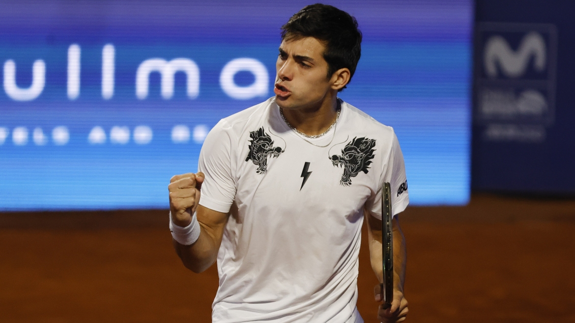 Cristian Garin se sobrepuso a un duro rival y avanzó en Braga