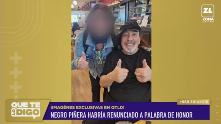 Negro Piñera dejó "Palabra de Honor": duró solo una noche encerrado Negro Piñera dejó "Palabra de Honor": duró solo una noche encerrado