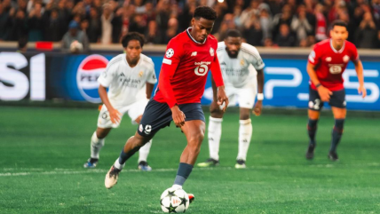   Jonathan David derribó a Real Madrid con el gol del triunfo para Lille 