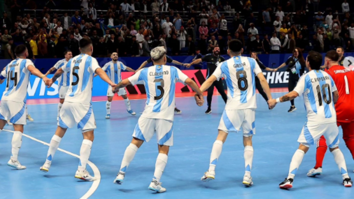 Argentina venció a Francia y jugará la final del Mundial de Futsal ante Brasil