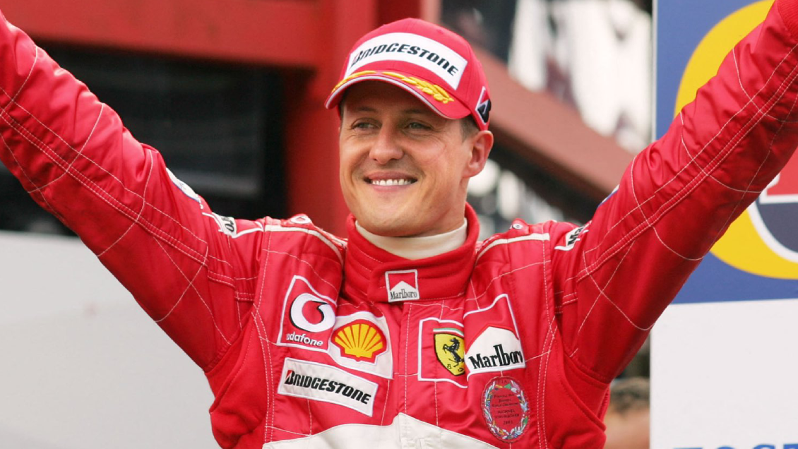 Michael Schumacher hizo su primera aparición tras casi 11 años desde su accidente
