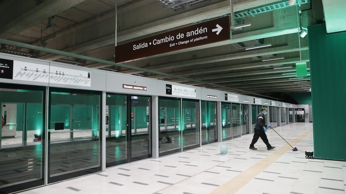 Metro anuncia fecha de instalación de puertas en andenes de Línea 1