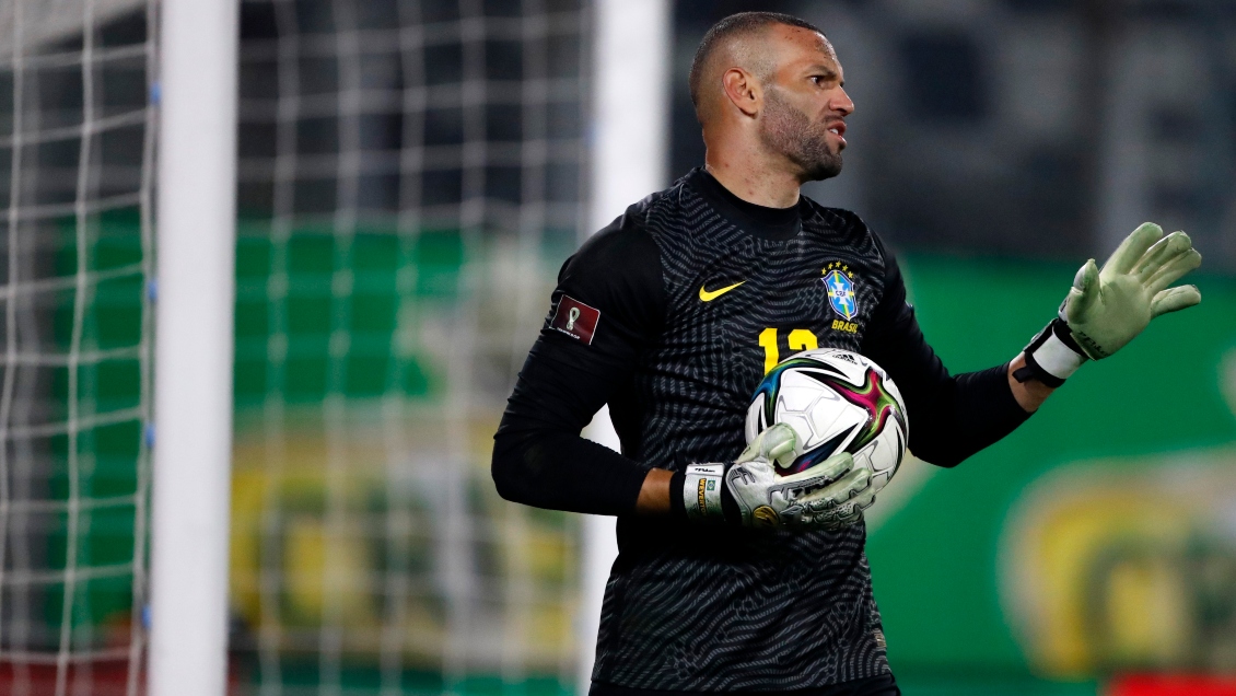El portero Weverton fue citado por Brasil para duelo ante Chile