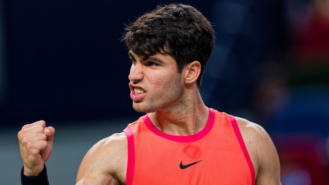 Alcaraz venció a Yibing Wu y avanzó a octavos del Masters de Shanghái