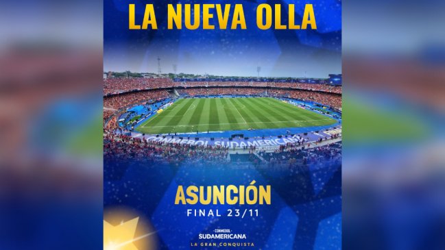 Estadio La Nueva Olla de Asunción acogerá la final de la Copa Sudamericana 2024