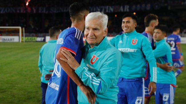 Plantel de la U homenajeará a Lorenzo Prieto en duelo ante Coquimbo Unido