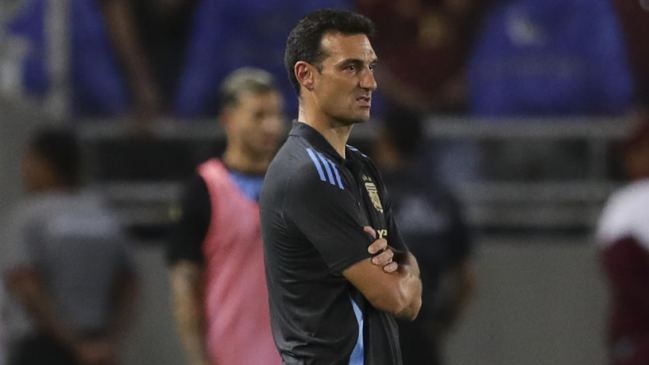 Scaloni y el empate de Argentina con Venezuela: El partido no reunía las condiciones para jugar