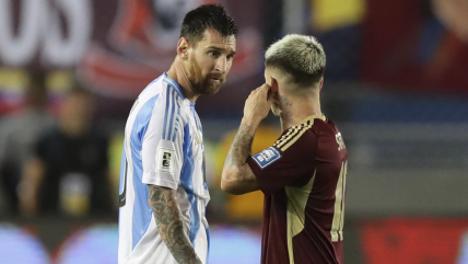   Argentina sostuvo su liderato tras igualar en su visita a Venezuela por las Clasificatorias 