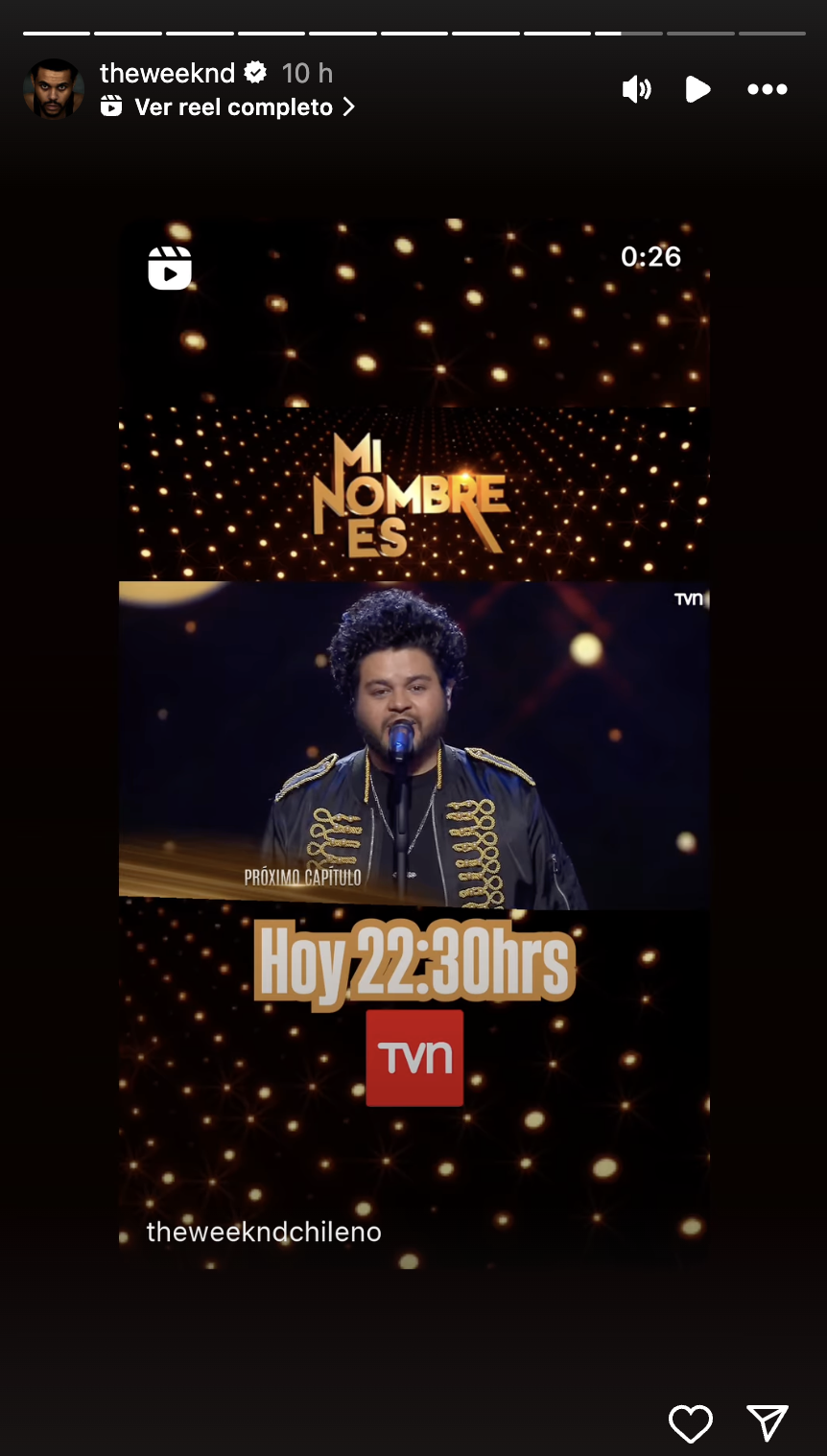 Imitador The Weeknd Mi nombre es The Weeknd y su imitador chileno