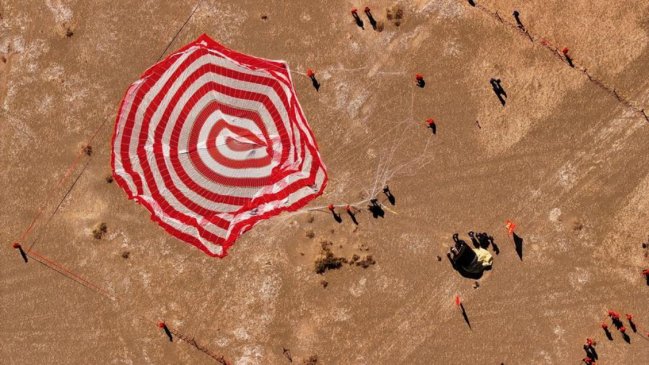 China recupera primer satélite de prueba reutilizable y retornable